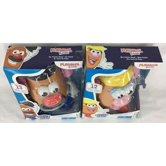 Mr. Potato Head & Mrs. Potato Head Classic Retro Toys Set / 2 NEW ORIGINAL BOXES - Picture 2 of 12